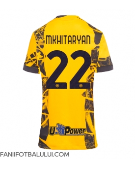 Inter Milan Henrikh Mkhitaryan #22 Tricou Fotbal Replică 2024-25 Femei Treilea